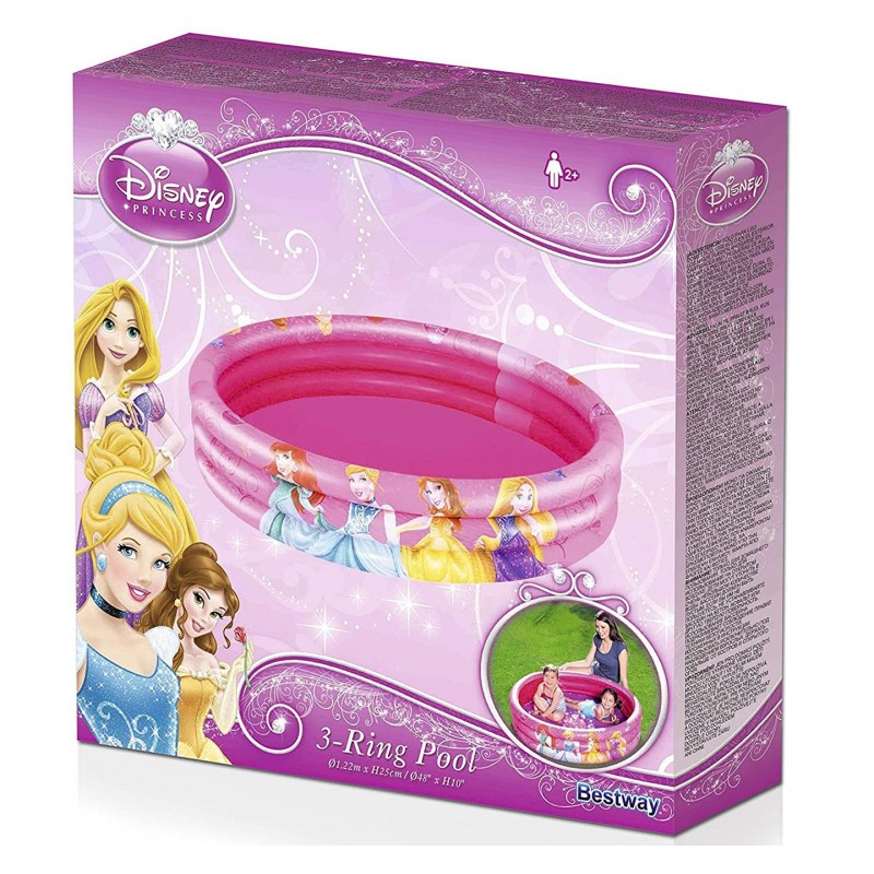 Piscina Bestway 3 anelli Disney Princess 90cm