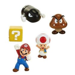 Super Mario personaggi pack 5pz