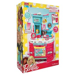 Barbie Mega cucina con 16 accessori