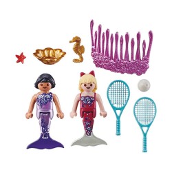 Playmobil Special plus Sirene giocano a tennis