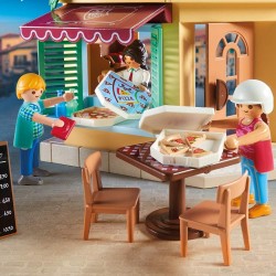 Playmobil Pizzeria con giardino