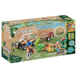 Playmobil Wiltopia Quad soccorso animali amazzonia