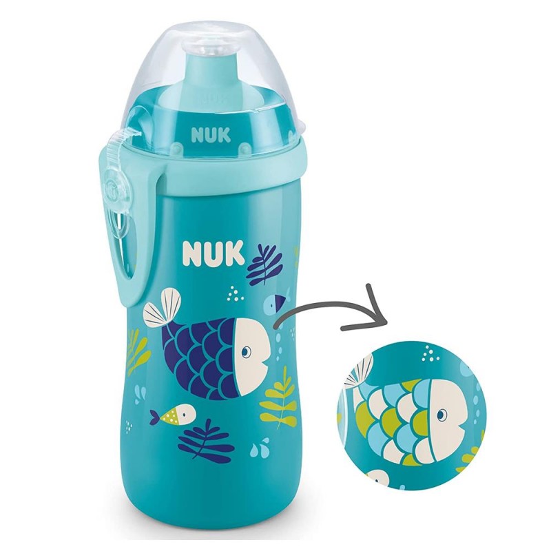 NUK 3-in-1 Mini set per imparare a bere con Trainer Cup bicchiere