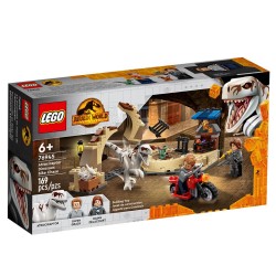 Lego 76945 JW Atrociraptor inseguimento sulla moto