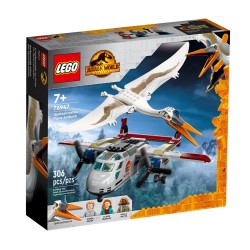 Lego 76947 JW Quetzalcoatlus Agguato aereo 