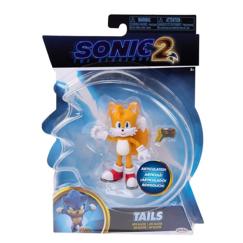 Sonic 2 Tails con pistola 10cm