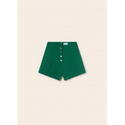 6235 Pantalone corto crepe smeraldo