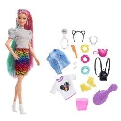 Barbie Capelli Multicolor