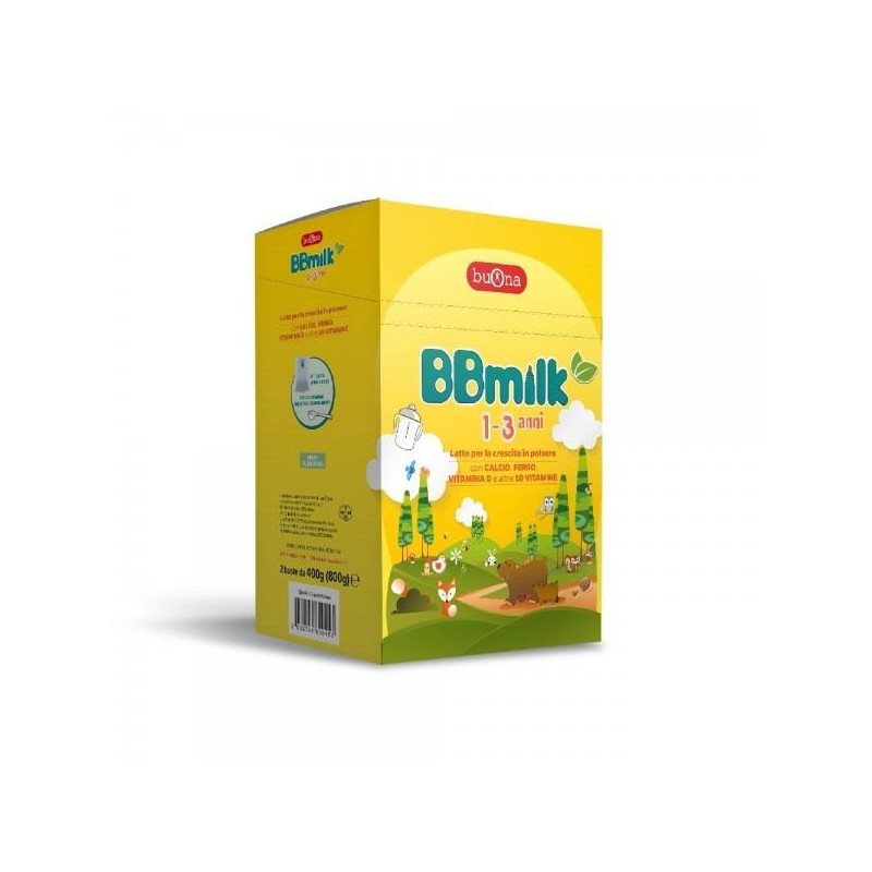 Latte in Polvere BB-Milk 1-3 anni 800gr - svezzamento primi mesi