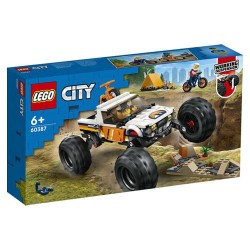 Lego 60387 City Avventure sul fuoristrada 4x4
