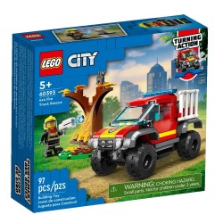 Lego 60393 City Soccorso fuoristrada dei pompieri