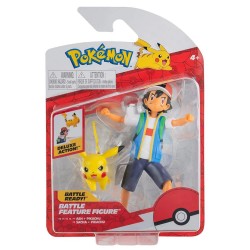 Pokemon Battle Figure Ash Pikachu 15cm