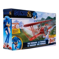 Sonic 2 Movie Biplano con 2 personaggi