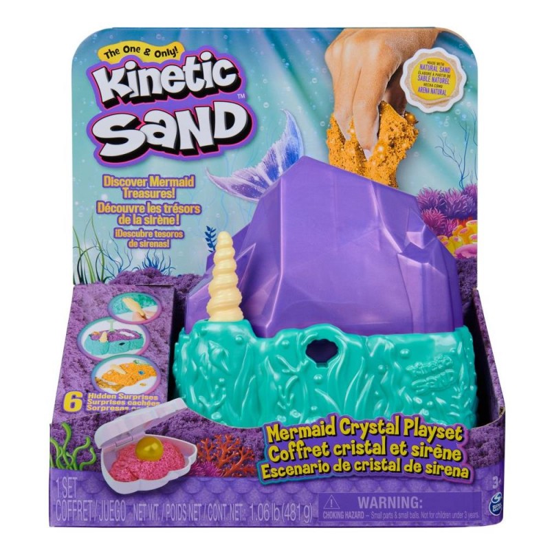 Kinetic Sand Cristallo della Sirenetta