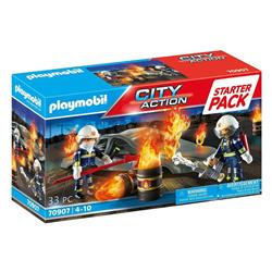 Playmobil70907 Starter Pack Esercitazione dei pompieri