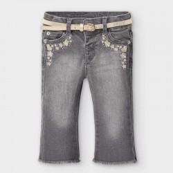 2590 Pantalone lungo jeans flared