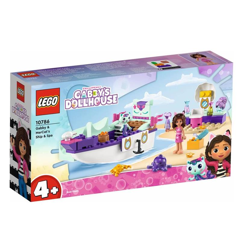 Lego10786 Gabby Nave del benessere Gabby e sirenetta