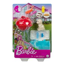 Barbie accessori playset con cucciolo Barbecue