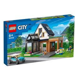 Lego 60398 Villetta Familiare e Auto Elettrica