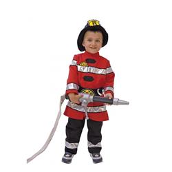 Costume Piccolo pompiere 2-3 anni