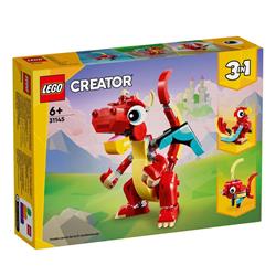 Lego31145 Creator Drago Rosso