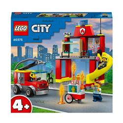 Lego60375 City Caserma dei Pompieri e Autopompa