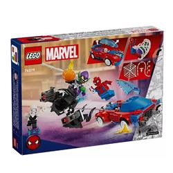 Lego76279 Marvel Auto Corsa Spider Man e Venom Goblin