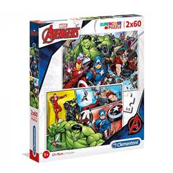 Puzzle 2x60 Avengers