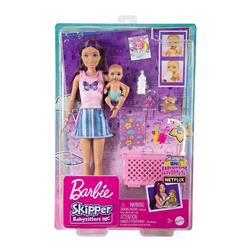 Barbie Skipper Baby Sitter Nanna Maglia farfalla