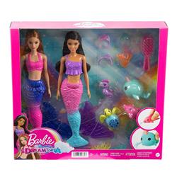 Barbie Dreamtopia Coppia Sirene e cuccioli