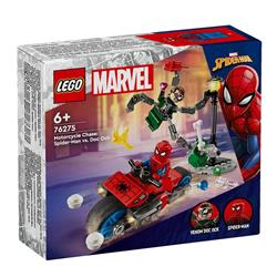 Lego 76275 Marvel Inseguimento Moto Spiderman VS Doc