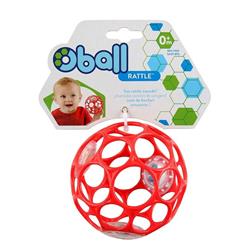 11487 O Ball Rattle rosso
