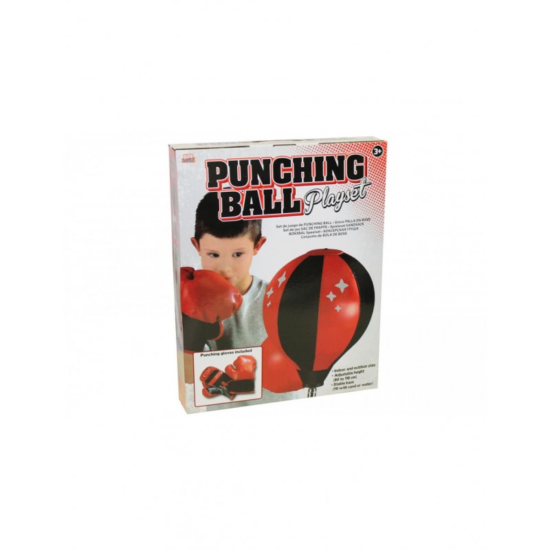 Punching Ball con guantoni