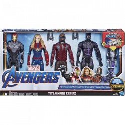 Avengers Titan 4 personaggi e 1 zainetto IM-CM-SL-BP