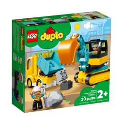 Lego Duplo Camion e scavatrice cingolata